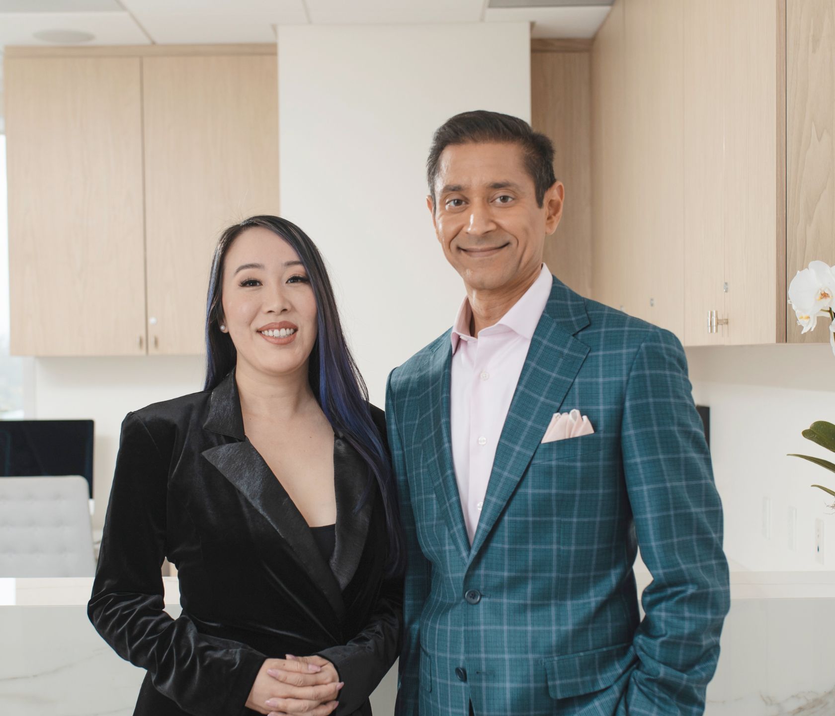 Dr. Savalia and Nurse Jennay